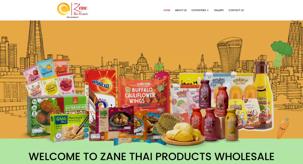 Zane Thai Products